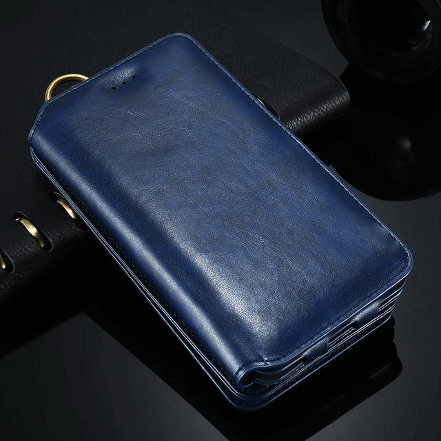 Gadgets d'Eve bijoux Étui-Housse en cuir style vintage, et portefeuille pour Iphone et Samsung
