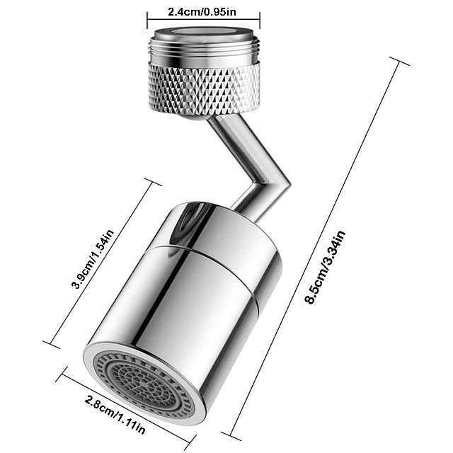 SPLASHET™: Grifo giratorio antisalpicaduras